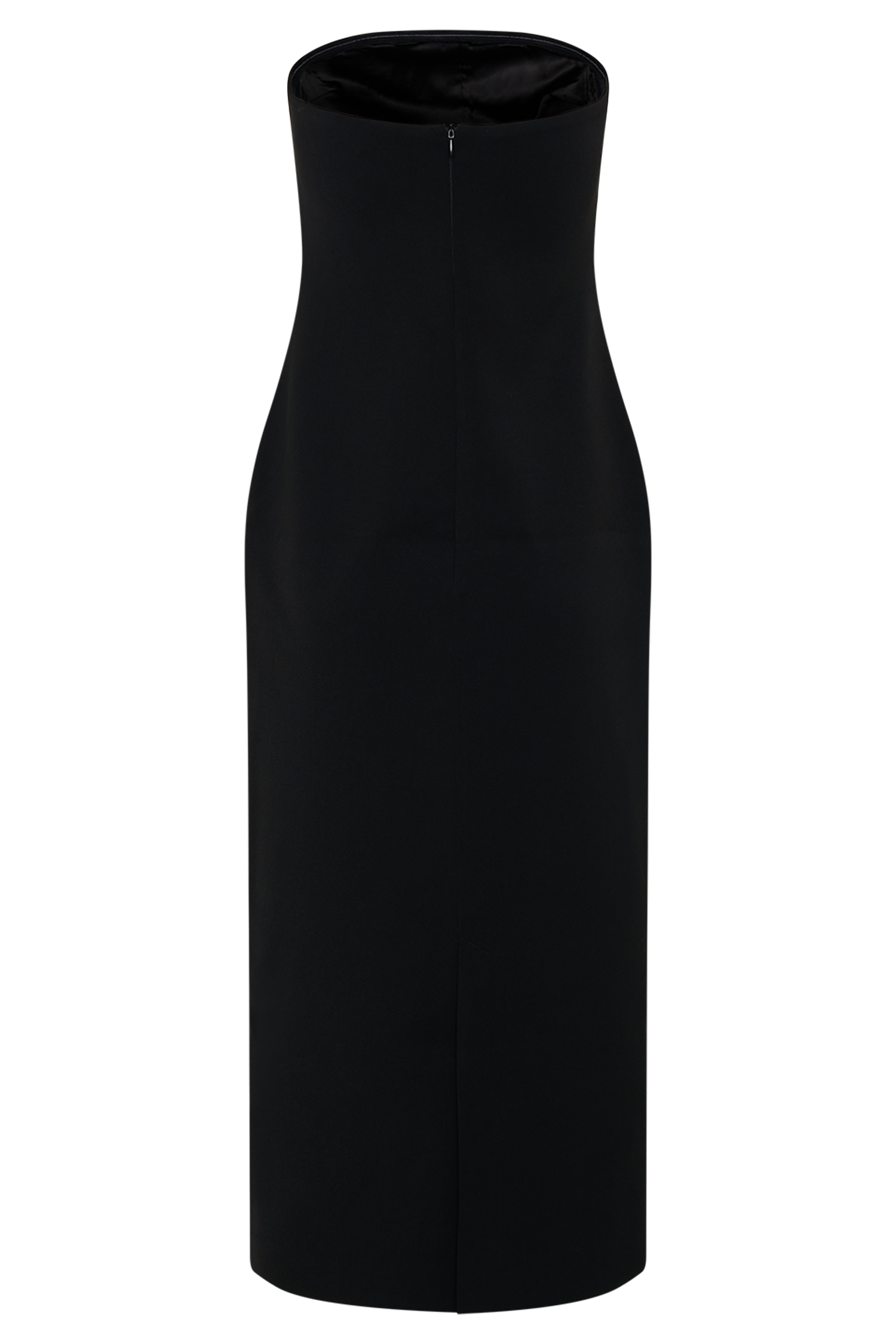 Sussan Strapless Midi Dress - Black