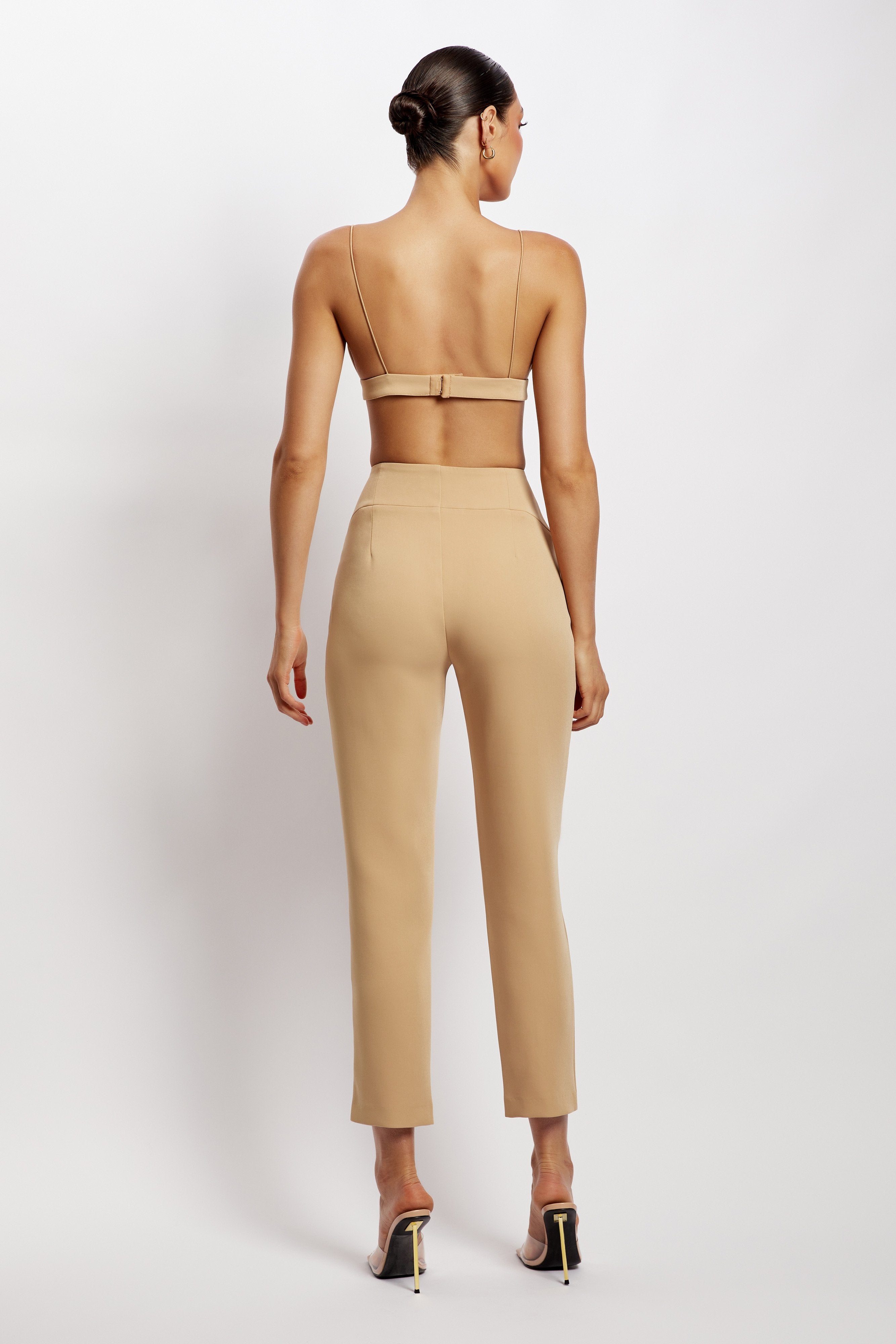 Cynthia Triangle Bralette - Camel